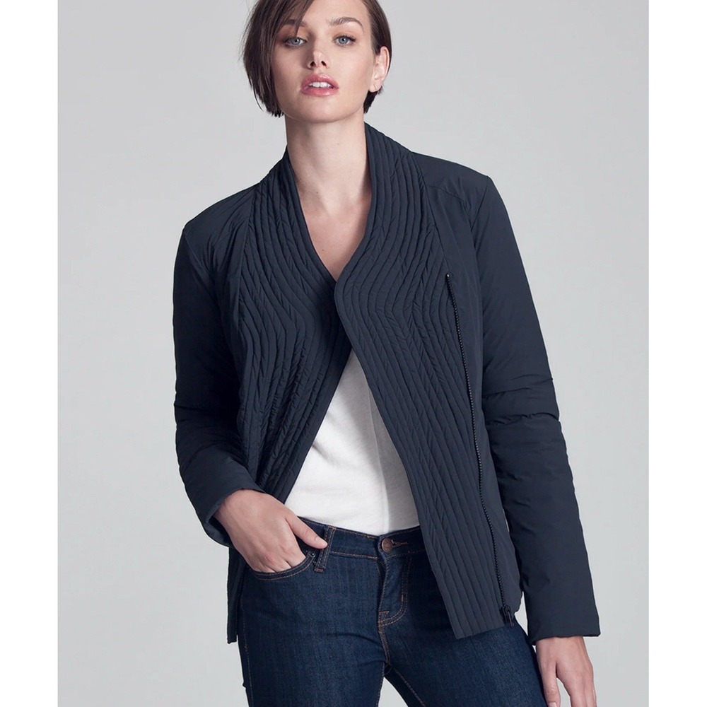 New Aether Appearal Passport Jacket in Jet Black Sz 3‎ Medium